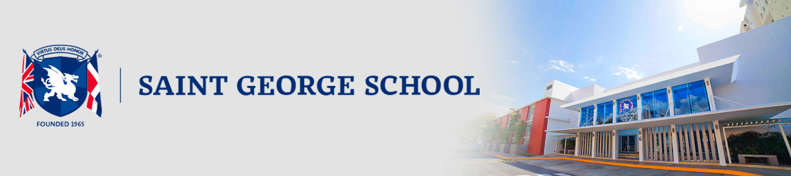 Saint George School Banner